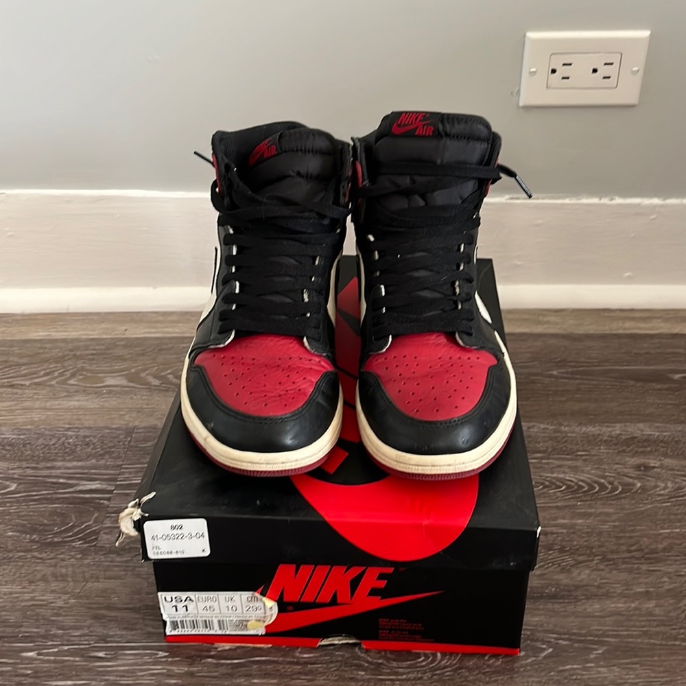 Used Air Jordan 1 “Bred Toe”